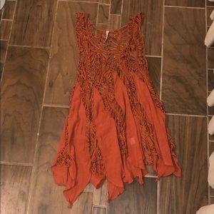 Burnt orange top